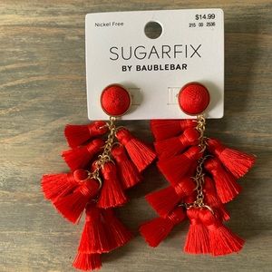 Sugarfix by Baublebar Red Earrings